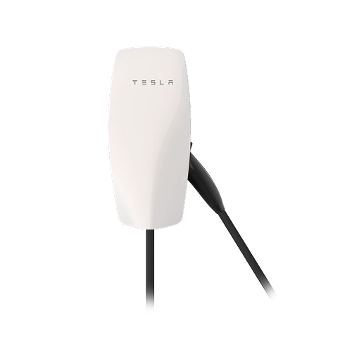 Tesla Wall Connector laddbox frontvy produktbild