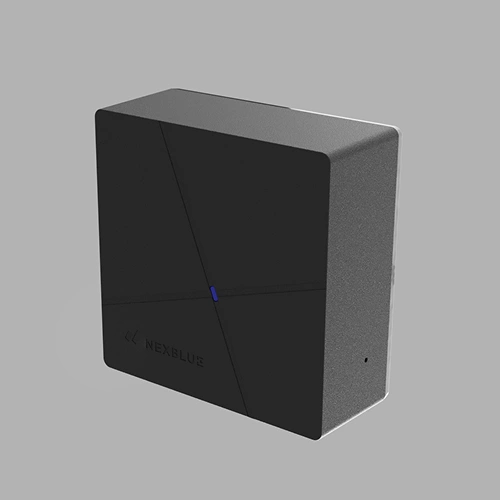 NexBlue Smart Zen Meter lastbalanserare svart stående frontvy