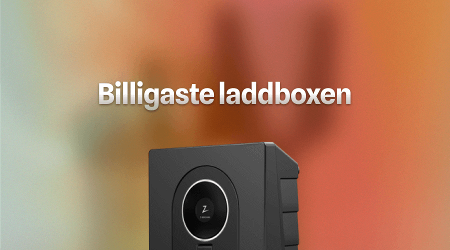 billig laddbox 2025 zaptec go