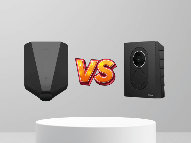Easee Charge Up vs Zaptec Go jämförelse
